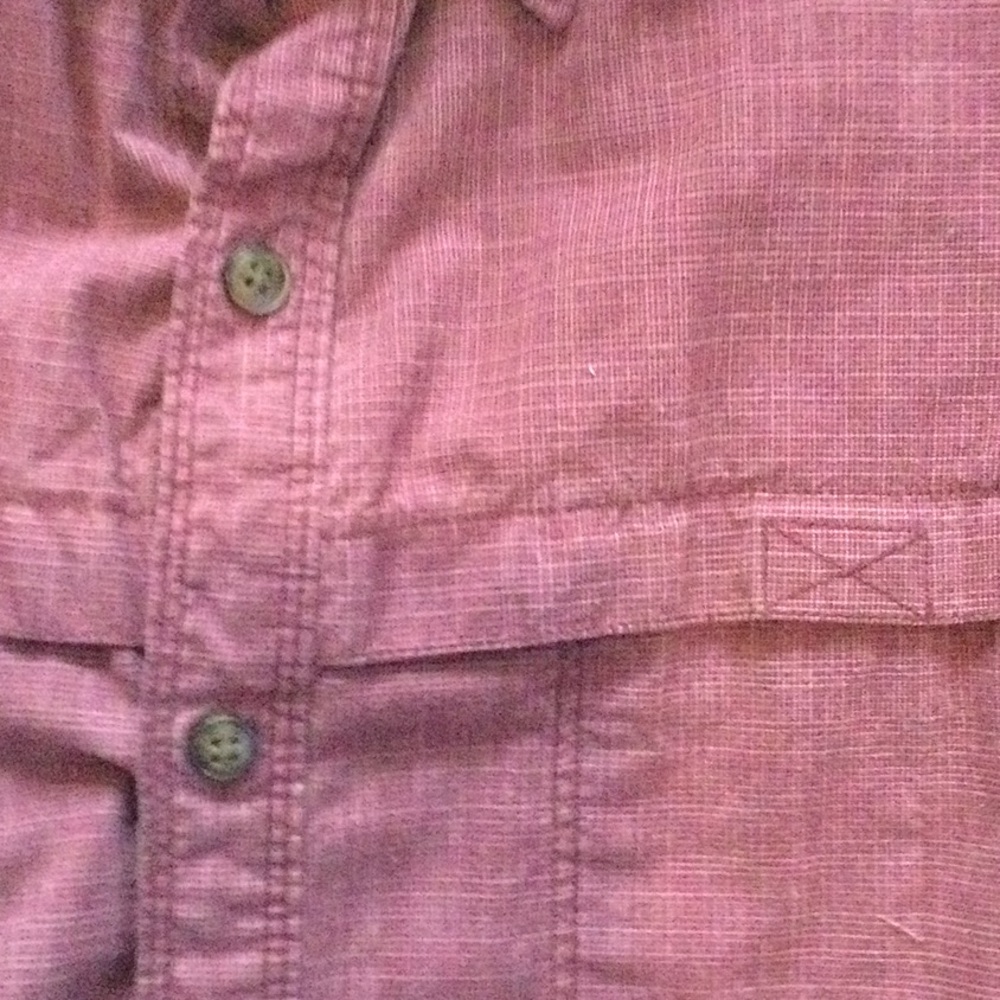 Arrow s sleeve cotton burgundy XXL shirt
